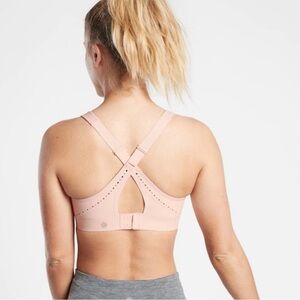 Athleta NWT Women’s Workouts Phenomena Bra B-DD Adjustable Strap Voile Pink 32DD